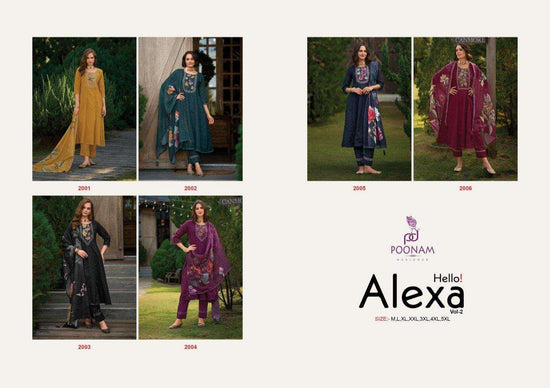 Poonam Designer Hello Alexa Vol-02