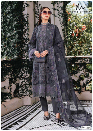 House of Mist Ghazal Vol-23 Cotton Printed Pakistani Suit