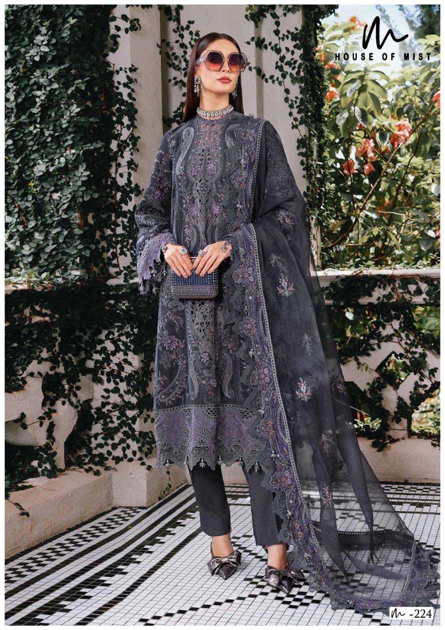 House of Mist Ghazal Vol-23 Cotton Printed Pakistani Suit