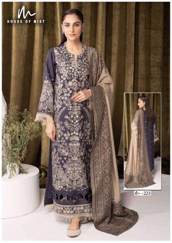 House of Mist Ghazal Vol-23 Cotton Printed Pakistani Suit