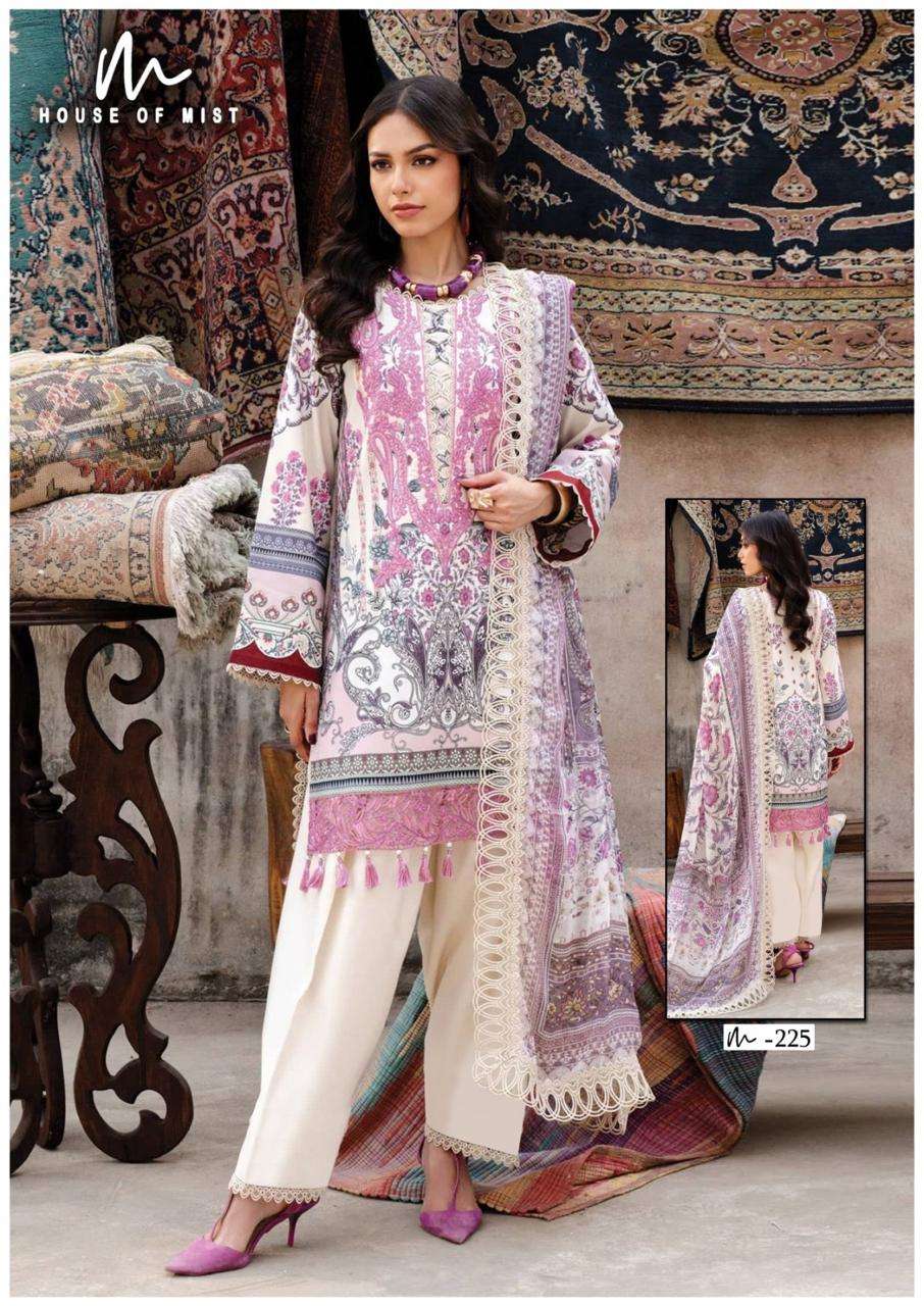 House of Mist Ghazal Vol-23 Cotton Printed Pakistani Suit