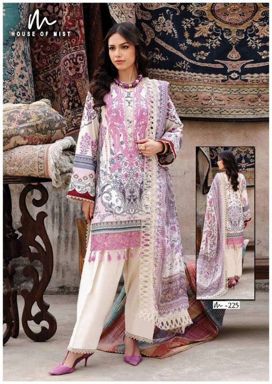House of Mist Ghazal Vol-23 Cotton Printed Pakistani Suit