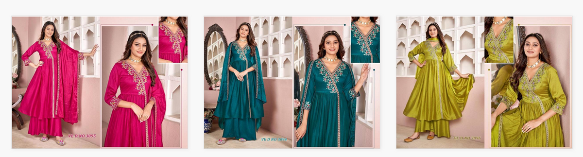 Ladies Flavour 3094 To 3096