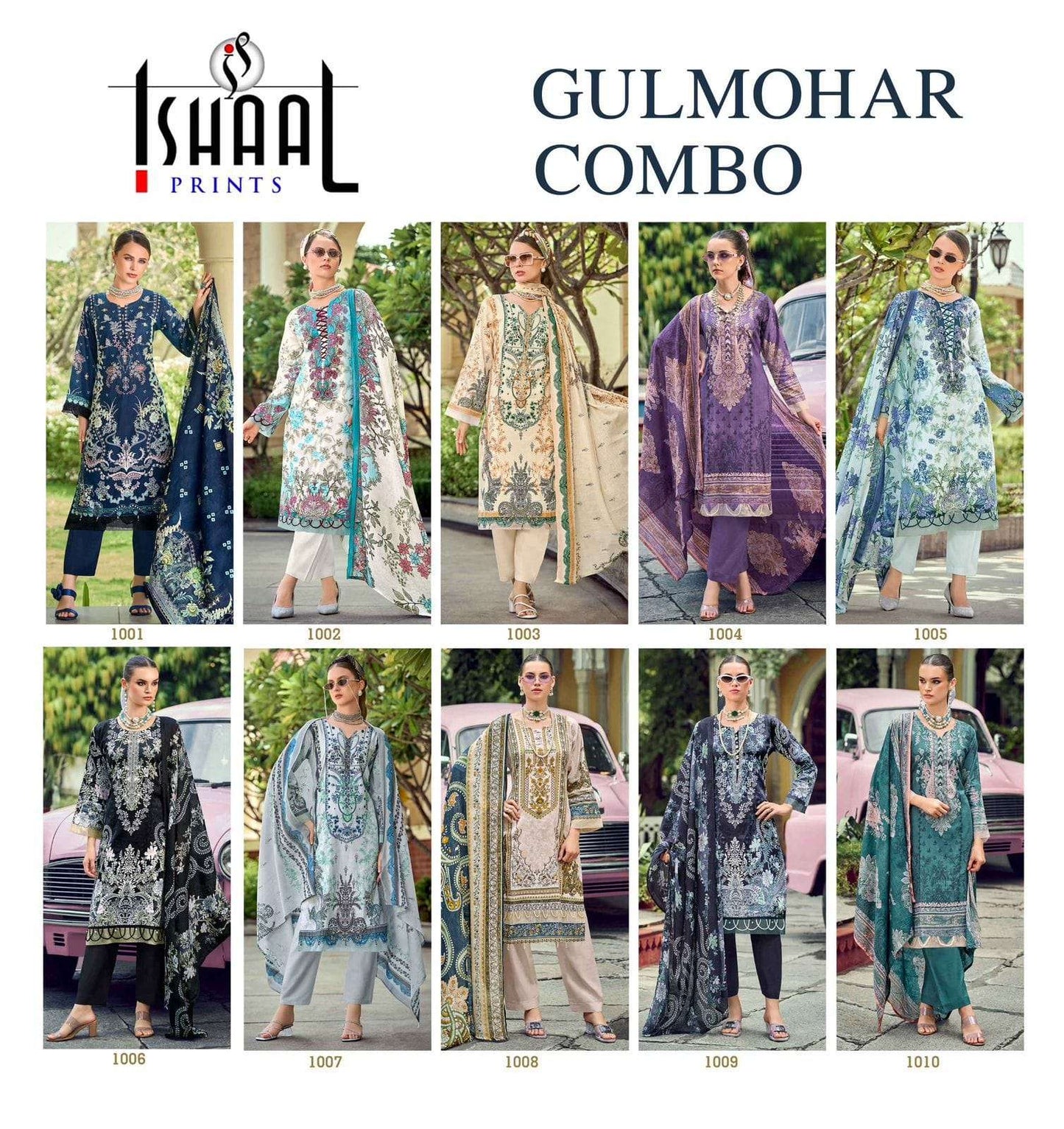 Ishaal Prints Gulmohar Combo