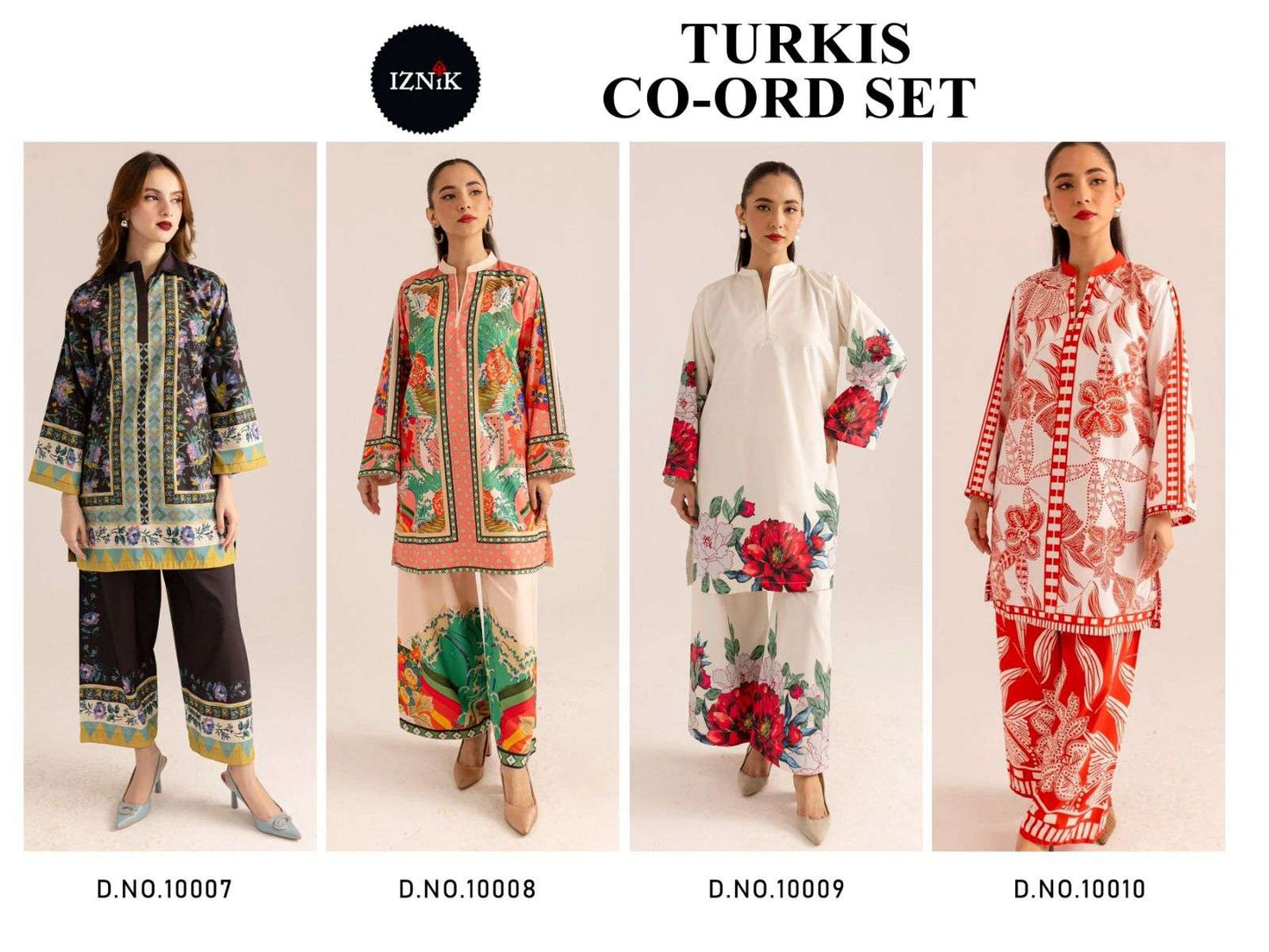 Iznik Turkish Co-ord Set Vol-03
