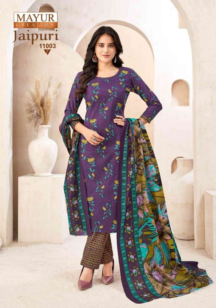 Mayur Creation Jaipuri Vol-11 (10 Pcs)