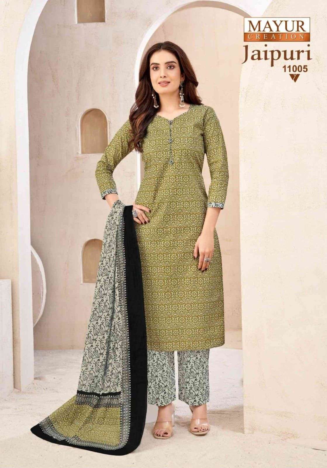 Mayur Creation Jaipuri Vol-11 (10 Pcs)