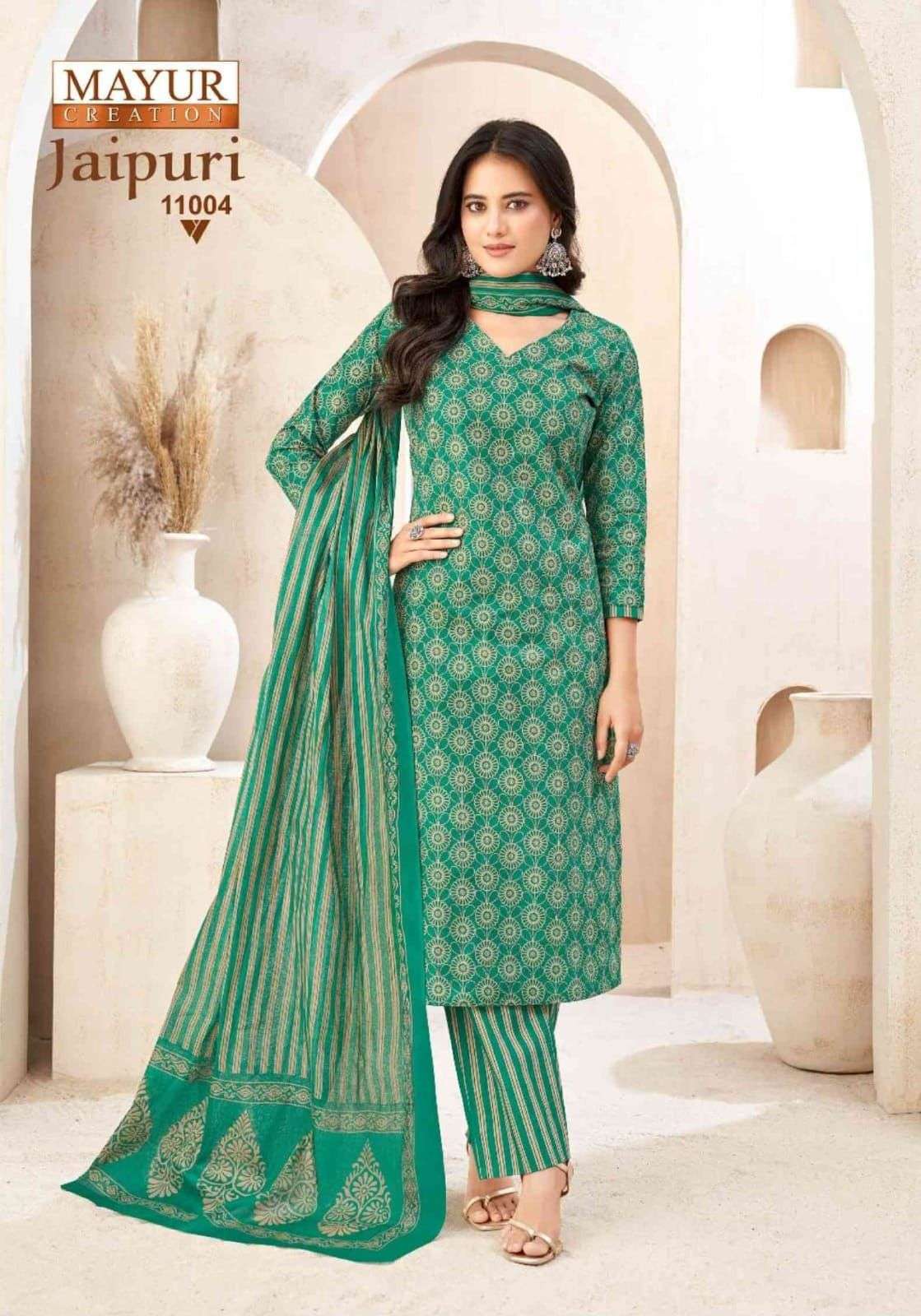 Mayur Creation Jaipuri Vol-11 (10 Pcs)
