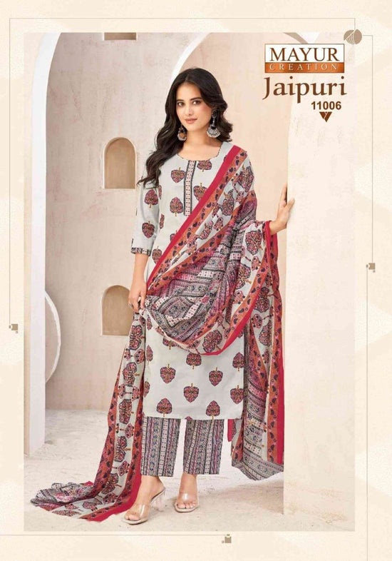 Mayur Creation Jaipuri Vol-11 (10 Pcs)