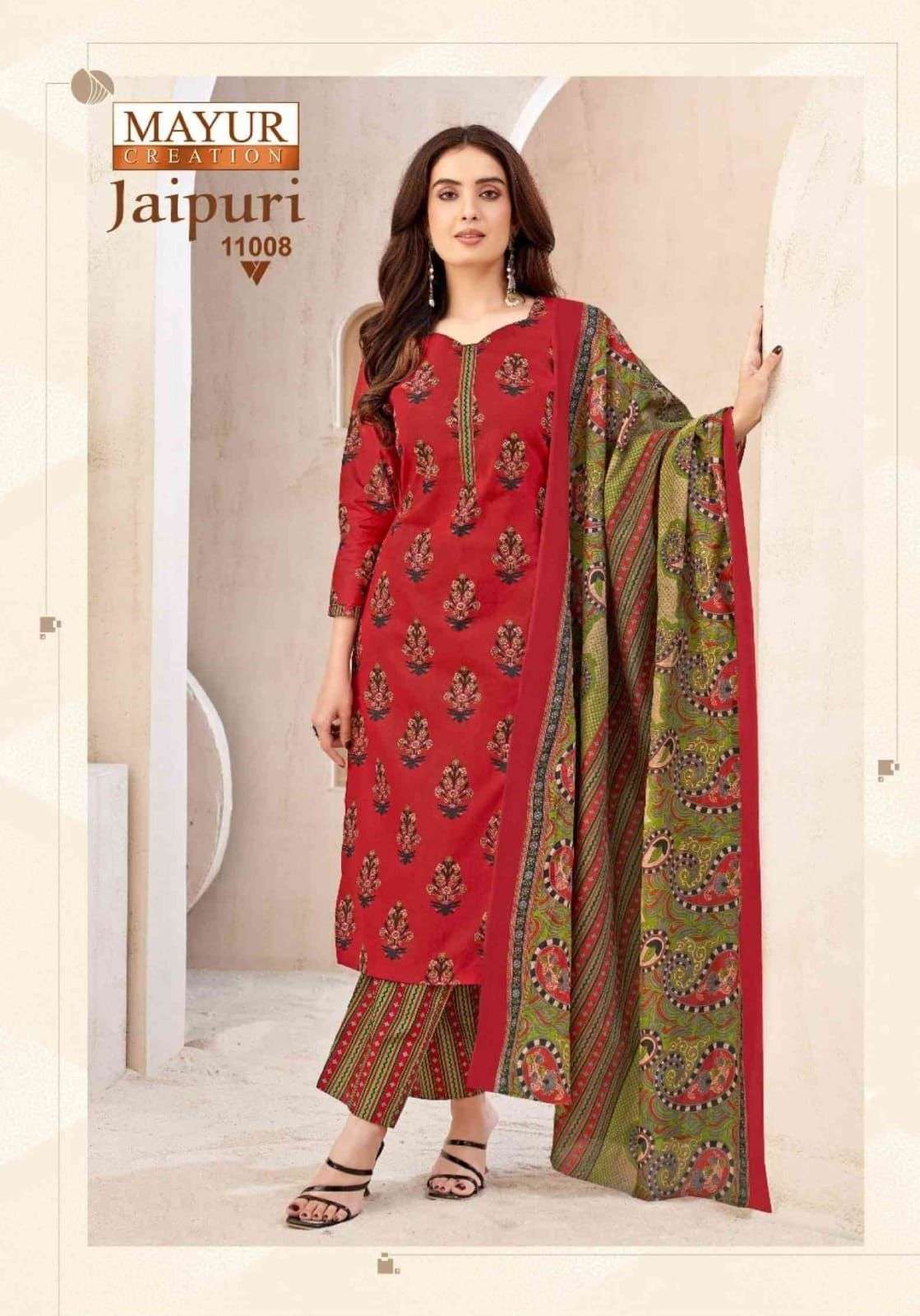 Mayur Creation Jaipuri Vol-11 (10 Pcs)