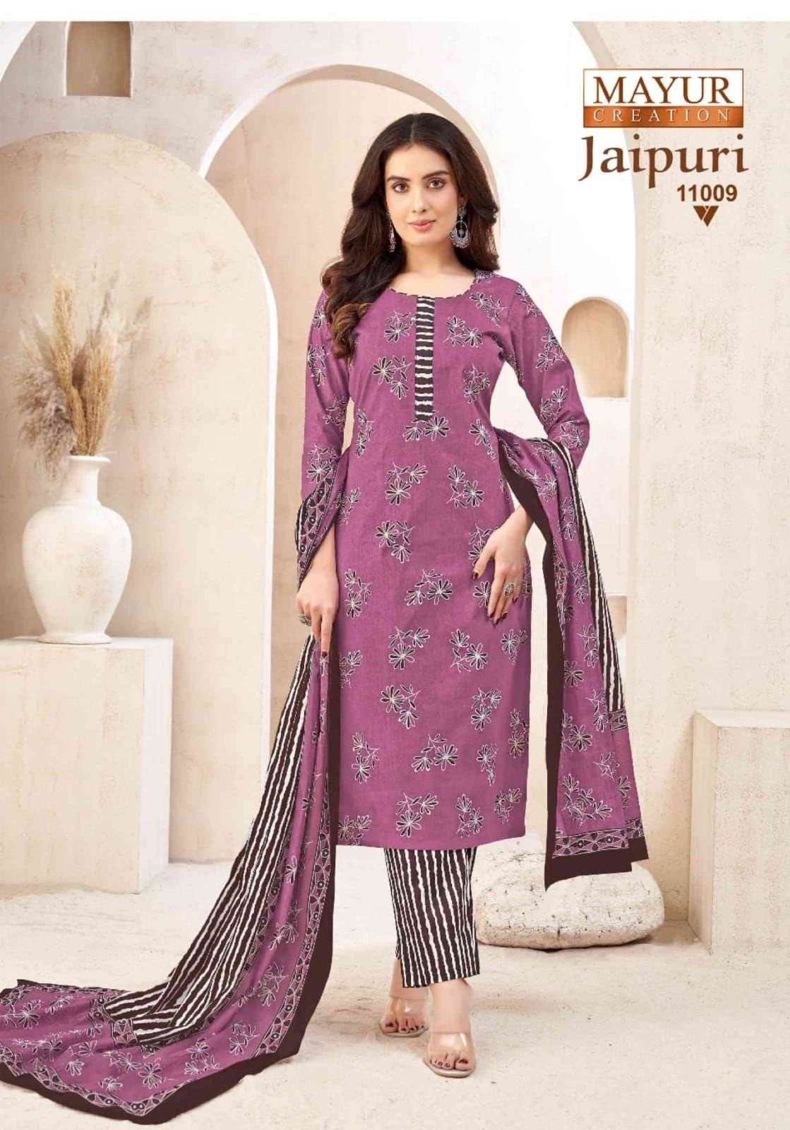Mayur Creation Jaipuri Vol-11 (10 Pcs)