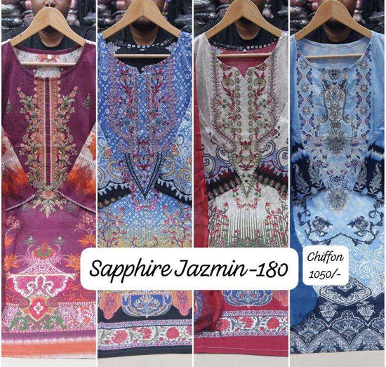 Sapphire Jazmin Vol-180 (4 Pcs)