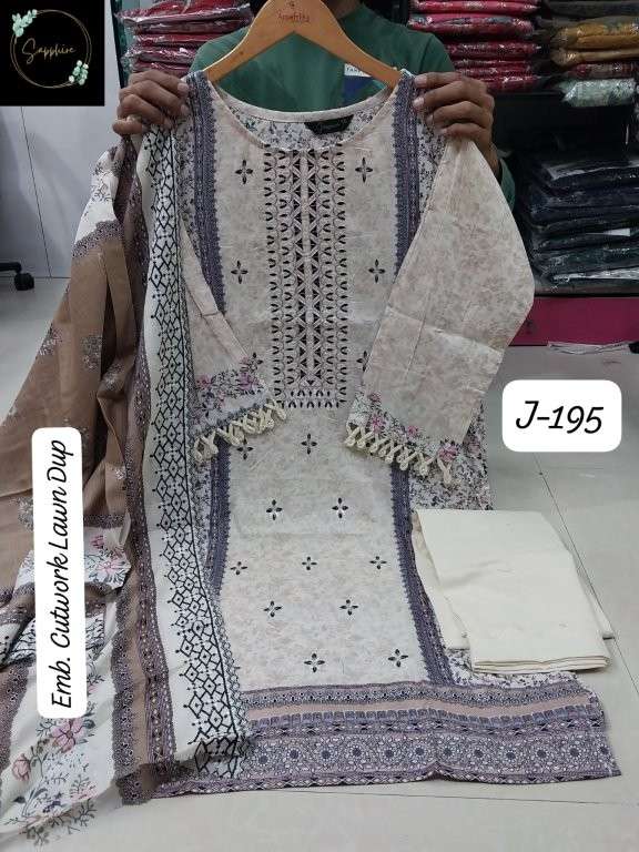 Sapphire Jazmin Vol-195 (2 Pcs | Avg ₹1050/Pc)