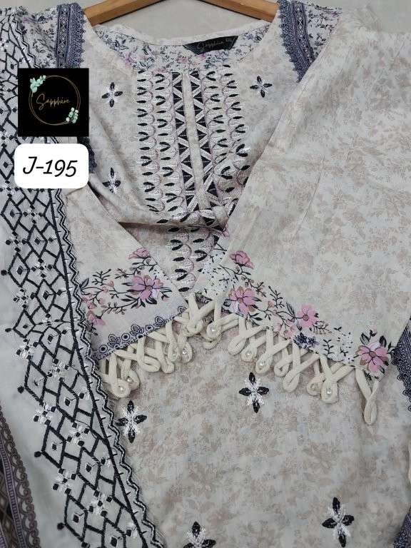 Sapphire Jazmin Vol-195 (2 Pcs | Avg ₹1050/Pc)