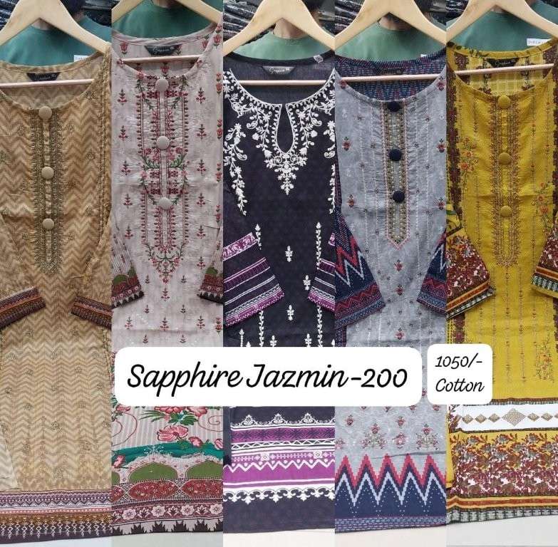 Sapphire Jazmin Vol-200 (5 Pcs)