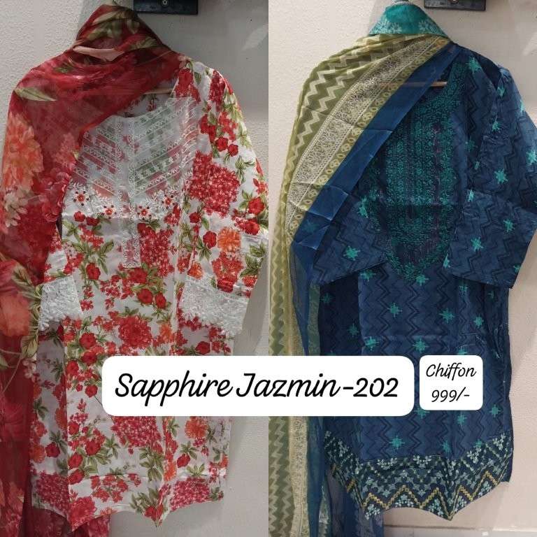 Sapphire Jazmin Vol-202 (2 Pcs)