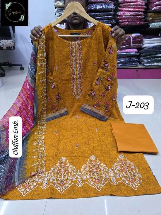 Sapphire Jazmin Vol-203 (3 Pcs)