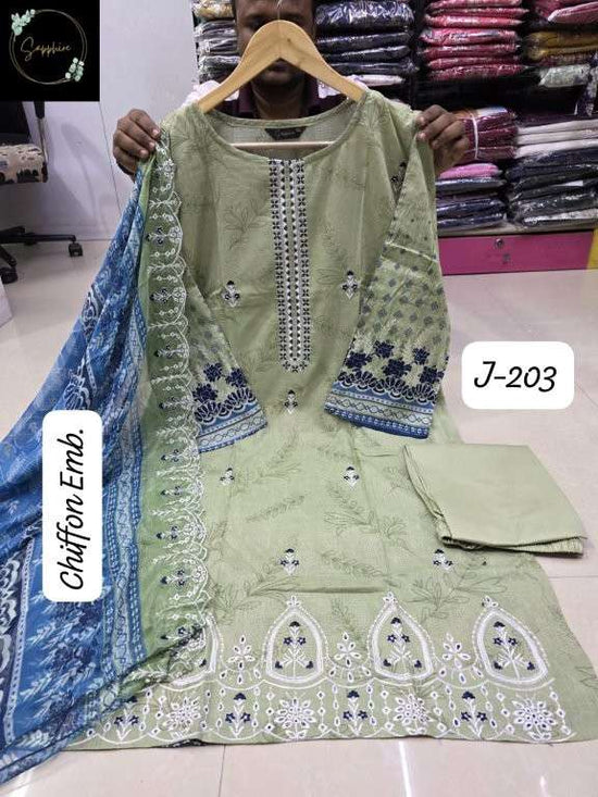 Sapphire Jazmin Vol-203 (3 Pcs)