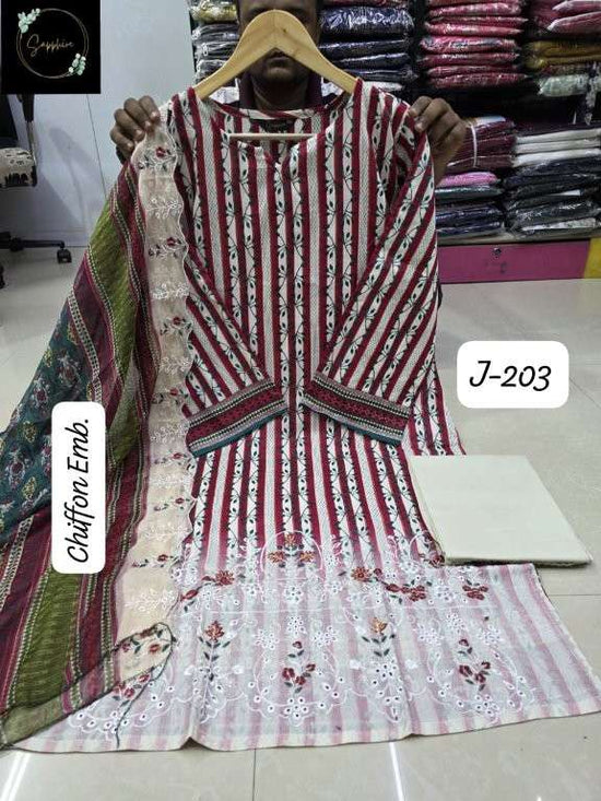 Sapphire Jazmin Vol-203 (3 Pcs)