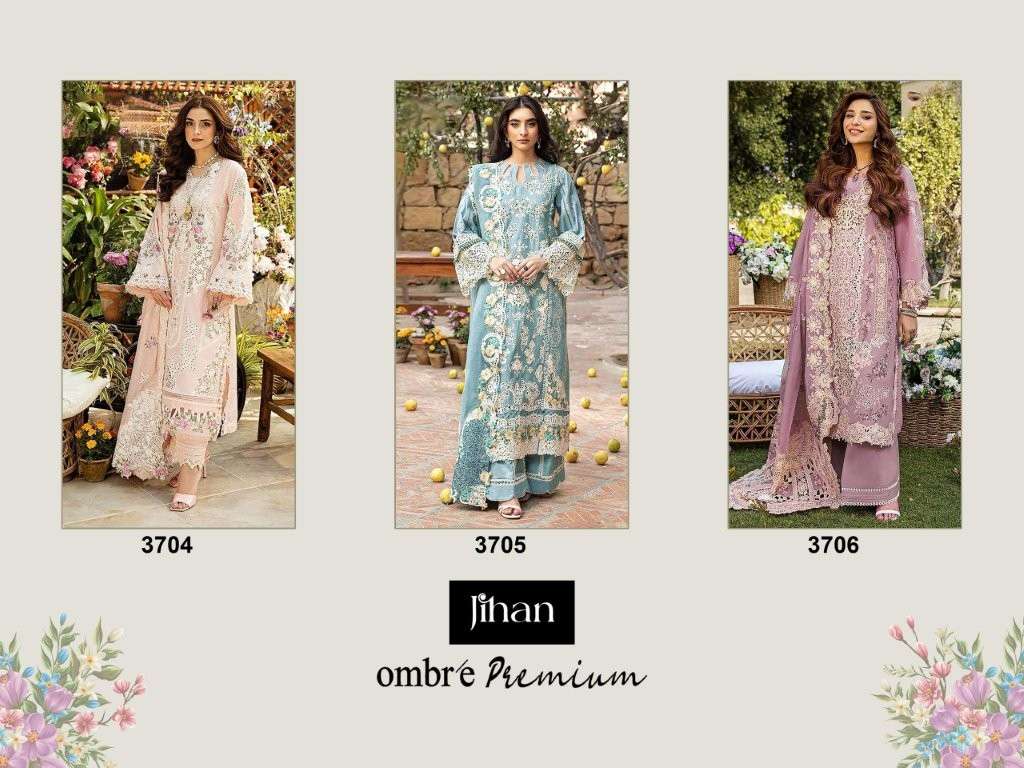 Jihan Ombre Premium 3704 To 3706