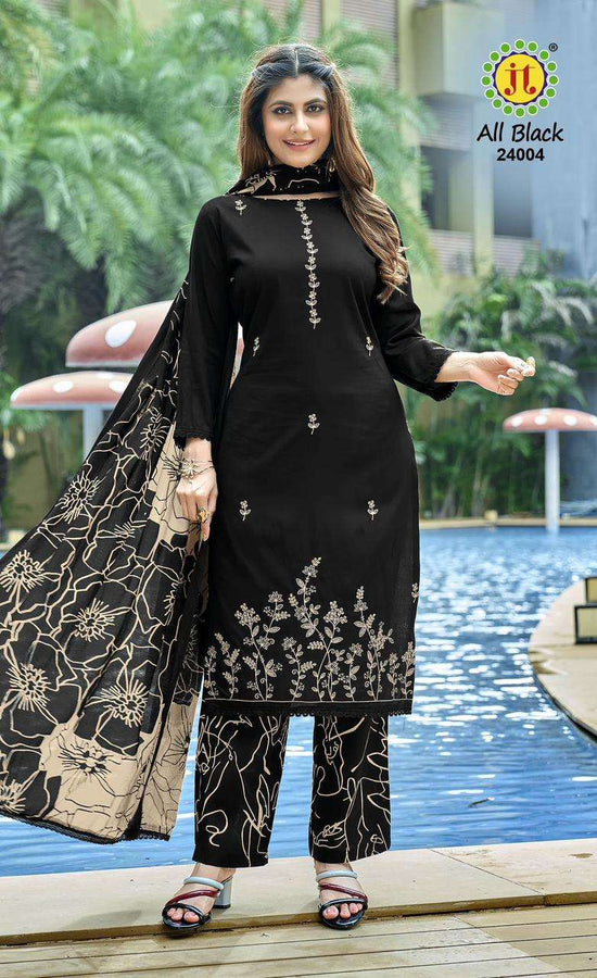 Jt Textile All Black Vol-24