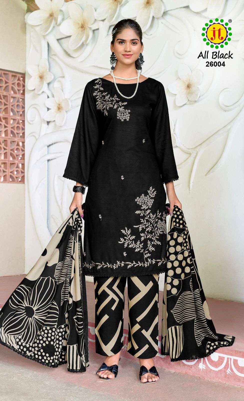 Jt Textile All Black Vol-26