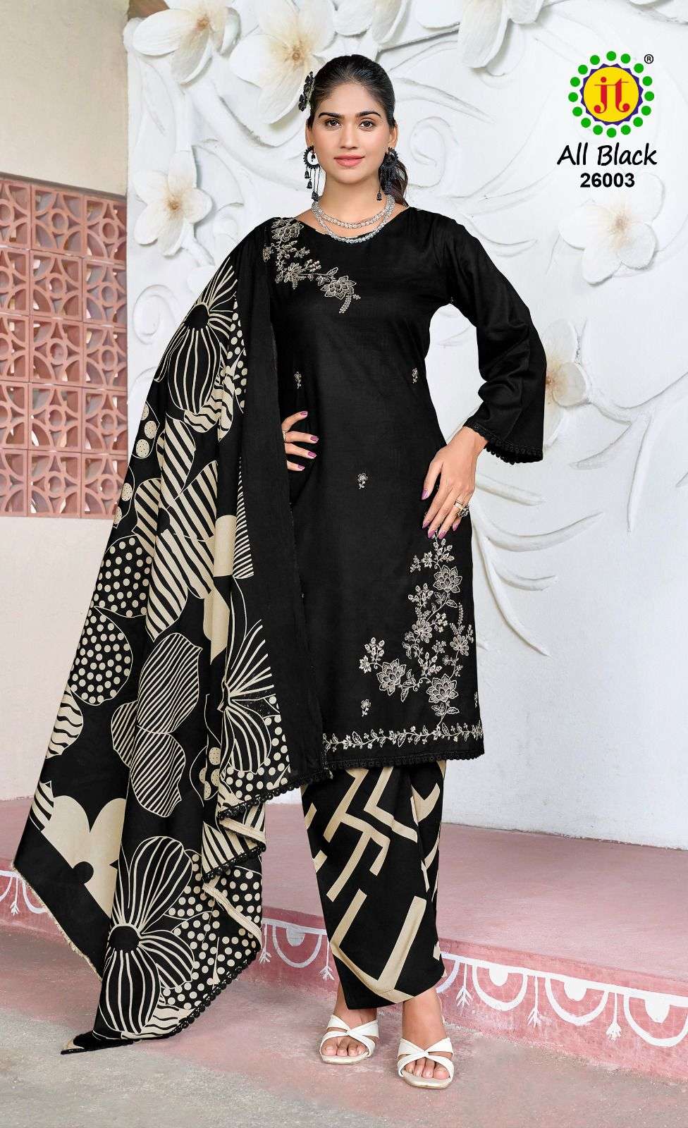 Jt Textile All Black Vol-26