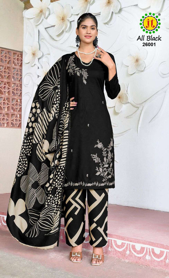 Jt Textile All Black Vol-26