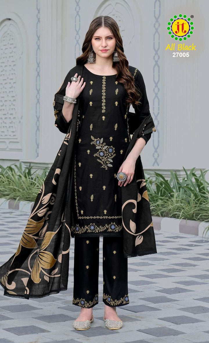 Jt Textile All Black Vol-27