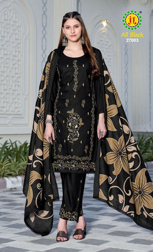 Jt Textile All Black Vol-27
