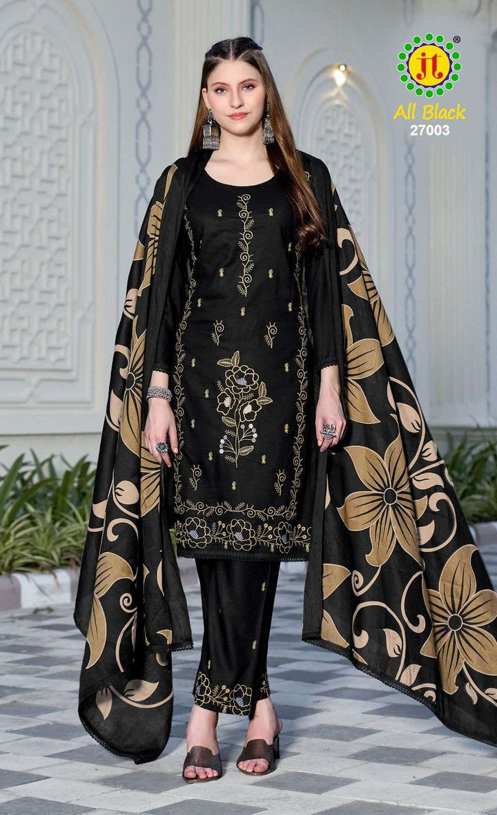 Jt Textile All Black Vol-27