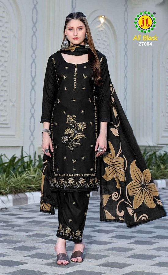 Jt Textile All Black Vol-27