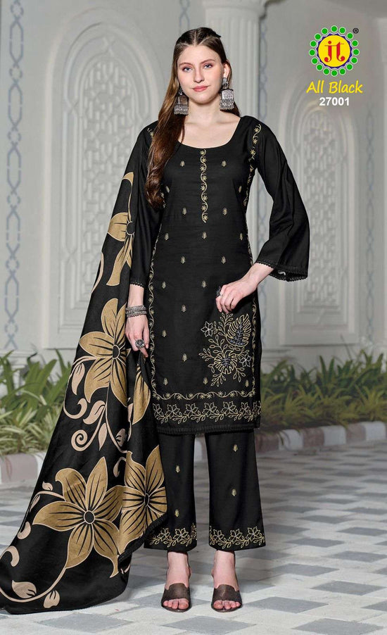 Jt Textile All Black Vol-27