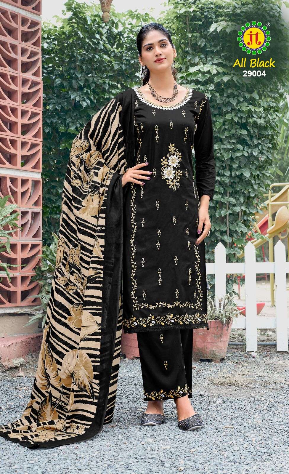 Jt Textile All Black Vol-29