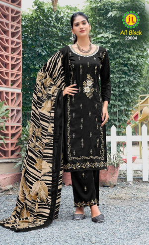 Jt Textile All Black Vol-29