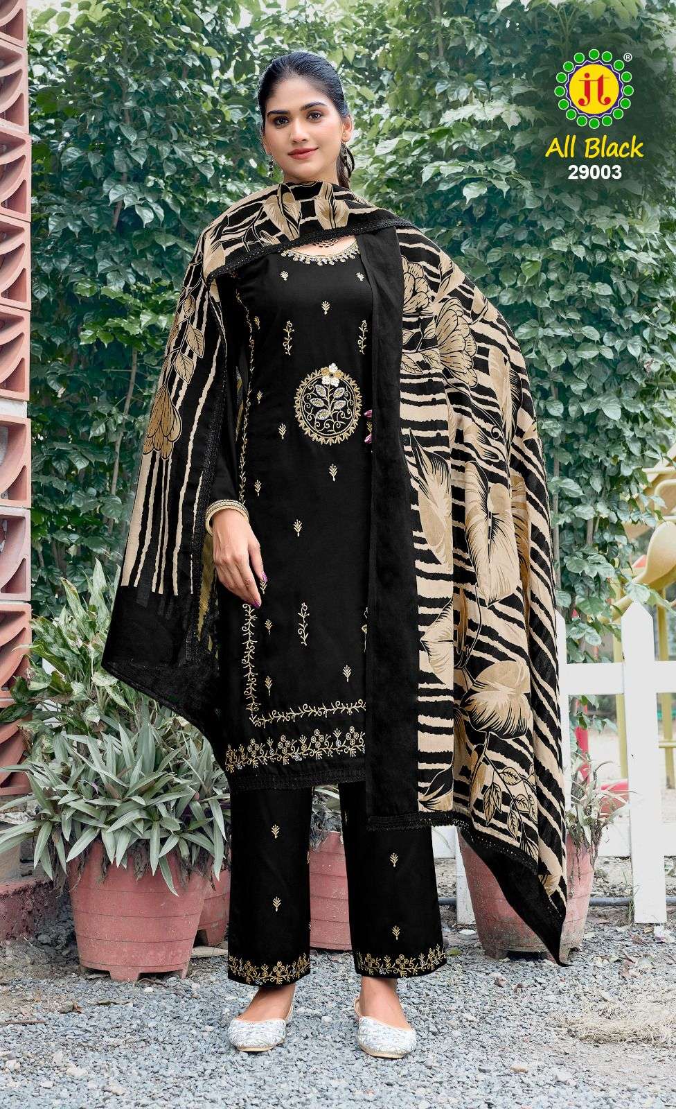 Jt Textile All Black Vol-29
