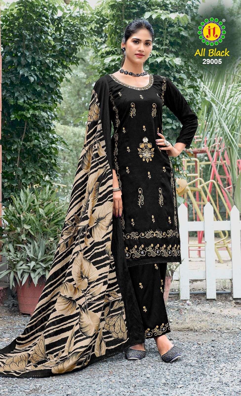Jt Textile All Black Vol-29