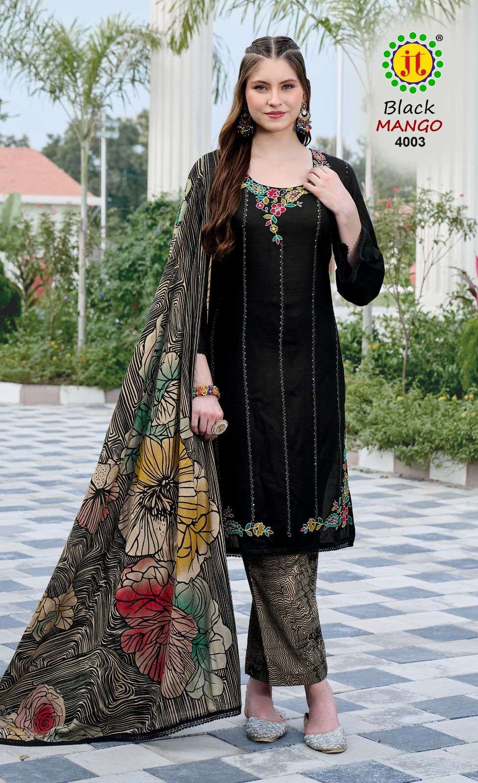 Jt Textile Black Mango Vol-04