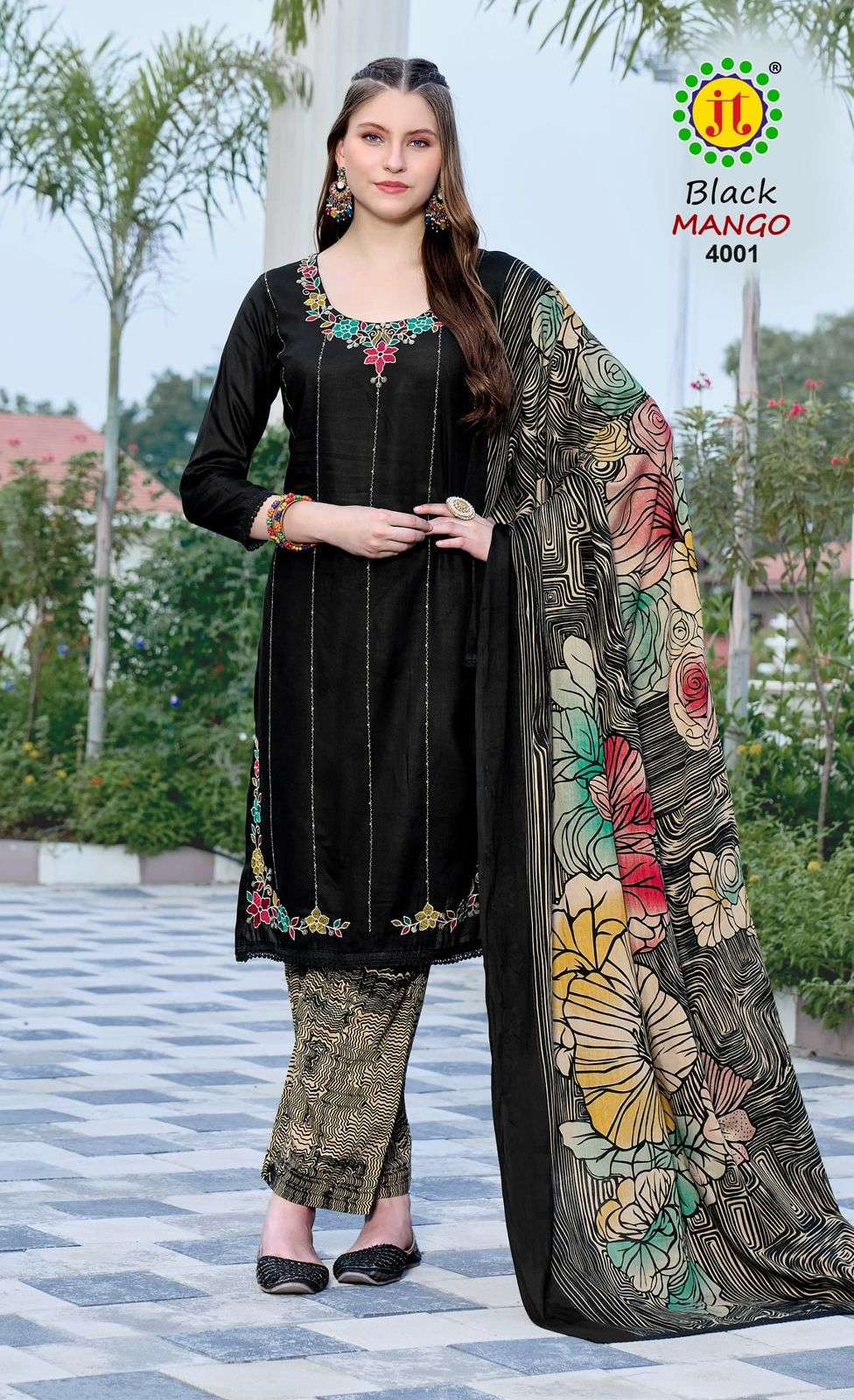 Jt Textile Black Mango Vol-04