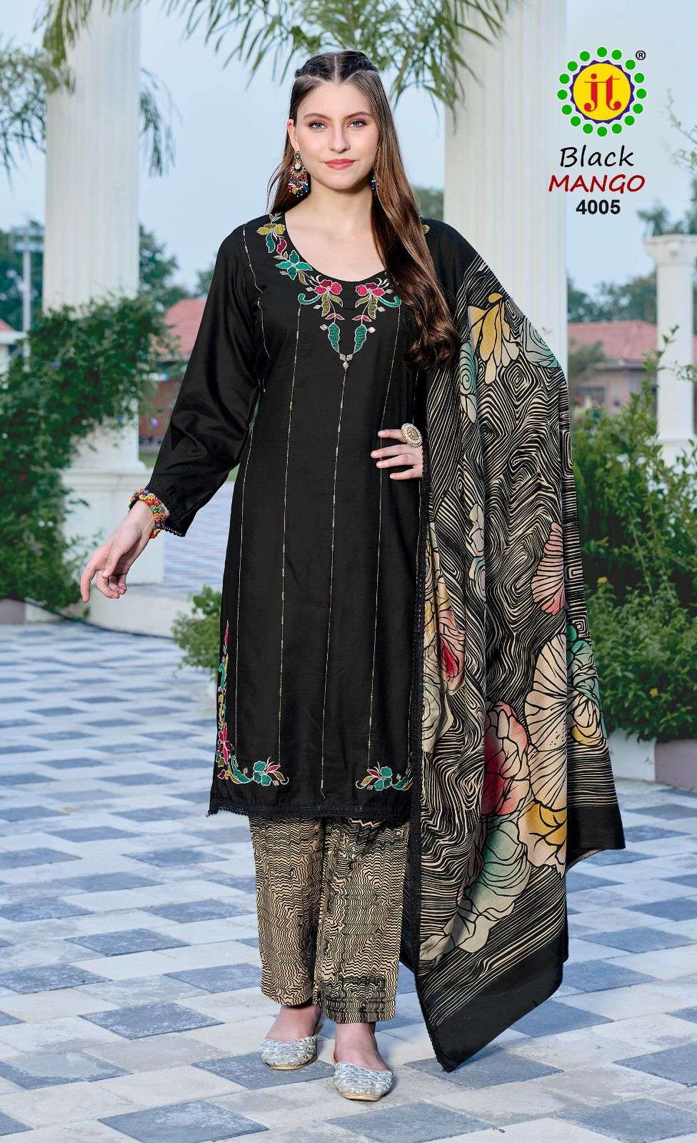 Jt Textile Black Mango Vol-04