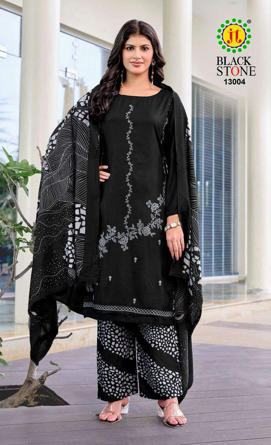 Jt Textile Black Stone Vol-13