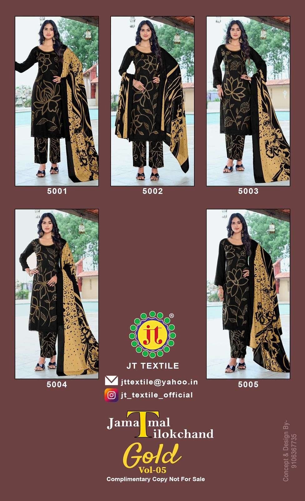 Jt Textile Gold Vol-05