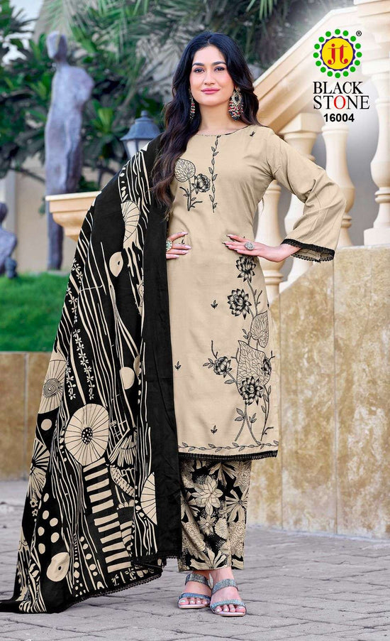 Jt Textile Black Stone Vol-16
