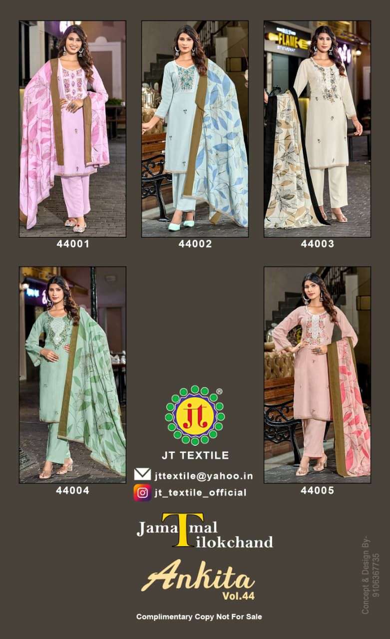 Jt Textile Ankita Vol-44