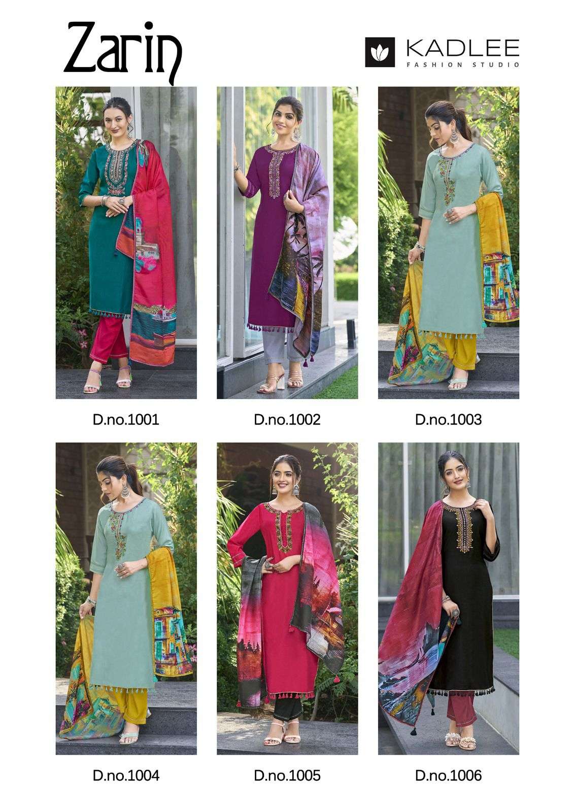 Kadlee Zarin  (6 Pcs)