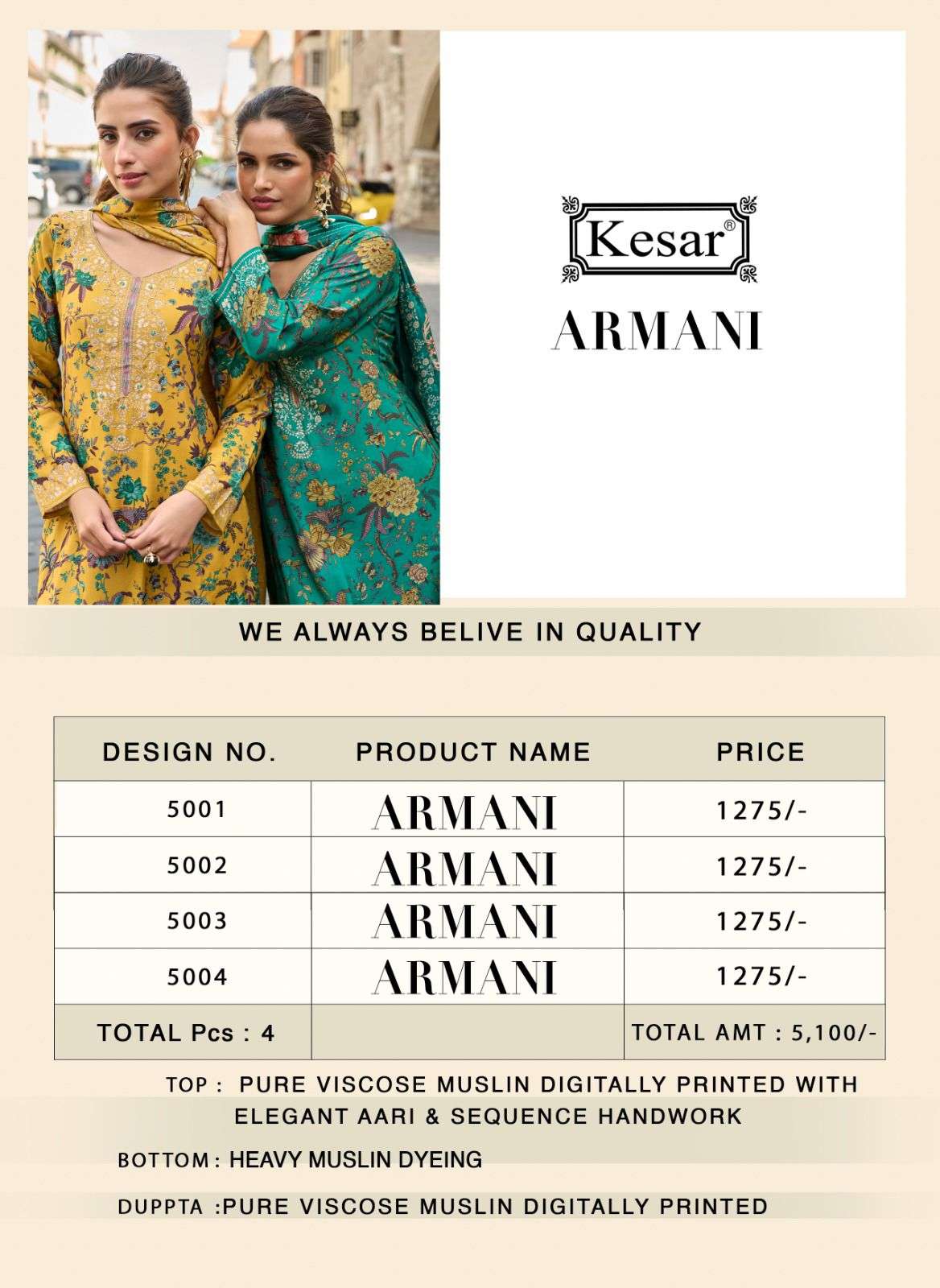 Kesar Armani Vol-02