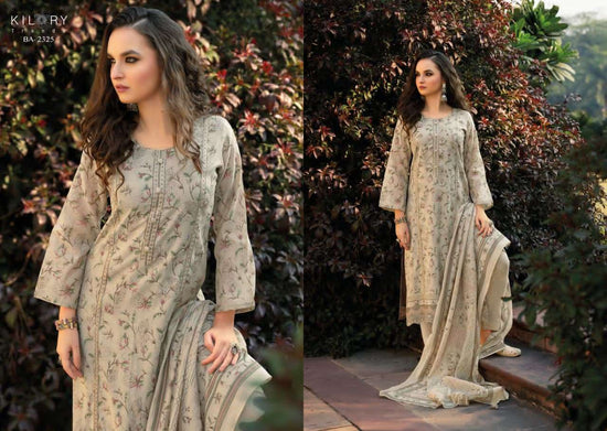 Kilory Bahaar Digital Printed Fancy Suit Dress Material Wholesale - Amrah Wholesale