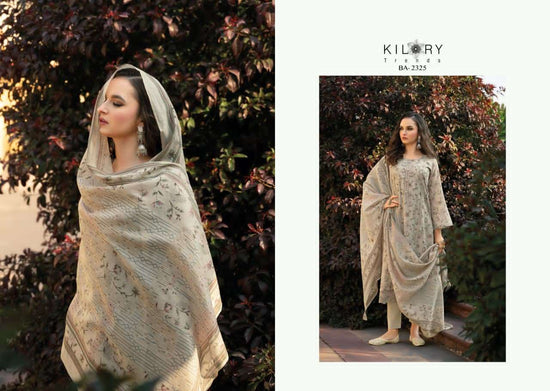 Kilory Bahaar Digital Printed Fancy Suit Dress Material Wholesale - Amrah Wholesale