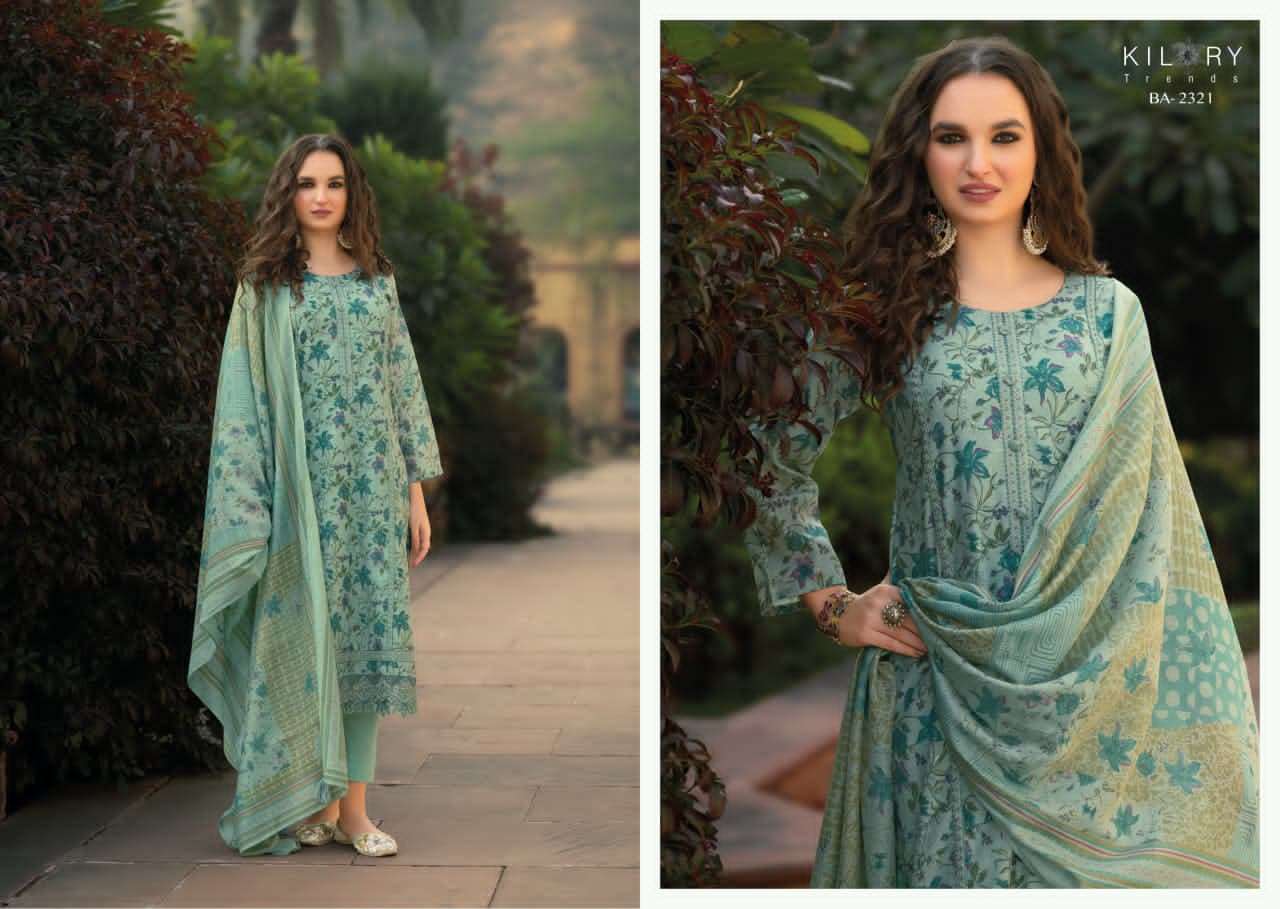 Kilory Bahaar Digital Printed Fancy Suit Dress Material Wholesale - Amrah Wholesale