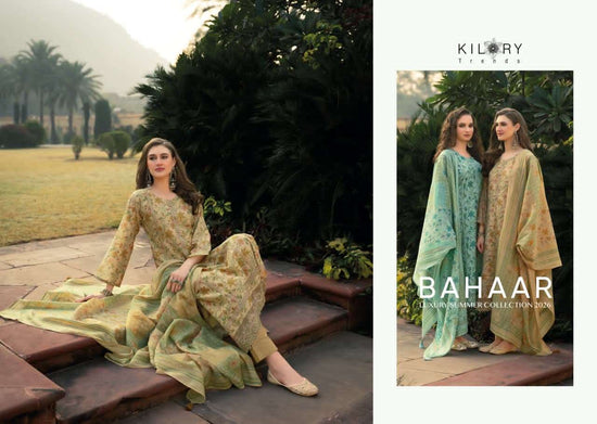Kilory Bahaar Digital Printed Fancy Suit Dress Material Wholesale - Amrah Wholesale